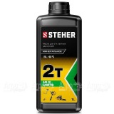 Масло минеральное Steher 2T-M 1 л для 2-х тактных двигателей в Новосибирске