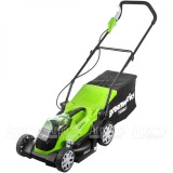 Газонокосилка аккумуляторная GreenWorks G40LM35K3 в Новосибирске