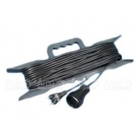 Силовой удлинитель на рамке с 1-й выносной розеткой 10 м. в Новосибирске