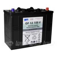 Необслуживаемый тяговый гелевый аккумулятор 12B 105 Ач GF12105V для подметальных машин Lavor в Новосибирске