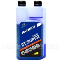 Масло полусинтетическое с дозатором Patriot Super Active 2T 0.946 л для 2-х тактных двигателей в Новосибирске