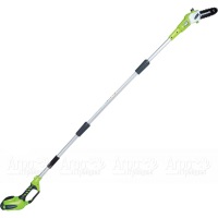 Аккумуляторный кусторез GreenWorks G-Max G40PS20 40V 20 см (без батареи и зарядного устройства) в Новосибирске
