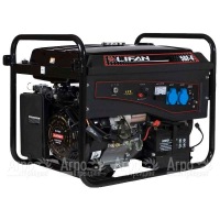 Бензогенератор Lifan 5 GF-4 5 кВт в Новосибирске
