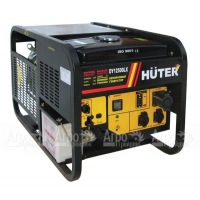 Бензиновый генератор Huter DY12500LX 8.5 кВт c колесами и аккумулятором в Новосибирске
