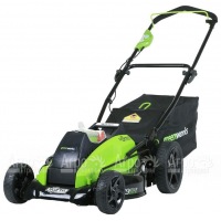 Газонокосилка аккумуляторная GreenWorks G-Max GD40LM45 40V 45 см DigiPro (без батареи и зарядного устройства) в Новосибирске