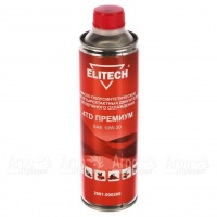 Масло моторное полусинтетическое Elitech 2001.000200 SAE 10W-30 0.6 л для 4-х тактных двигателей в Новосибирске