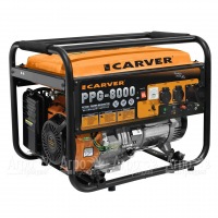 Бензогенератор Carver PPG-8000 6 кВт в Новосибирске