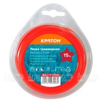 Леска триммерная Кратон Звезда-2.4 мм в Новосибирске
