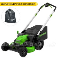 Газонокосилка аккумуляторная GreenWorks GD60LM61 (без аккумулятора и зарядного устройства) в Новосибирске