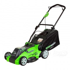 Газонокосилка аккумуляторная GreenWorks G40LM40 3 Ач в Новосибирске