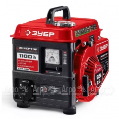 Бензогенератор инверторный Зубр СБИ-1100 1 кВт в Новосибирске