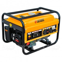 Бензогенератор Denzel GE 4000 3 кВт в Новосибирске