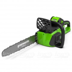 Аккумуляторная пила GreenWorks GD40CS40K2-16" в Новосибирске