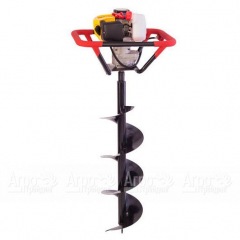 Мотобур (бензобур) Iron Mole E53 + шнек 150х1000 в Новосибирске
