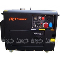 Дизельный генератор ITC Power DG7500SE-3 (new)+ (дистанционный запуск+разъем для АВР) в Новосибирске