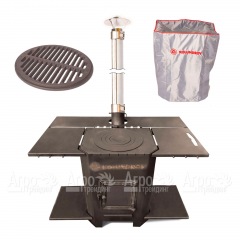 Садовая печь Kolundrov УДачный кулинар-премиум в Новосибирске