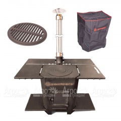 Садовая печь Kolundrov УДачный кулинар-премиум+ в Новосибирске