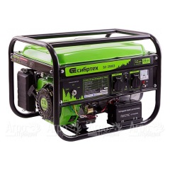 Бензогенератор Сибртех БС-3500Э 2.8 кВт в Новосибирске