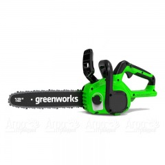 Аккумуляторная пила GreenWorks GD24CS30K2-12" в Новосибирске