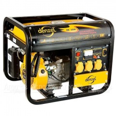Бензогенератор Denzel DB3500 2.8 кВт в Новосибирске