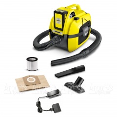 Хозяйственный пылесос Karcher WD 1 Compact Battery Set в Новосибирске