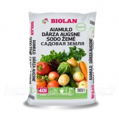 Садовая земля Organic Biolan 40 л в Новосибирске