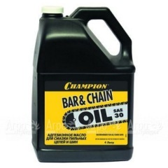Масло адгезионное Champion 4 л для смазки цепей и шин в Новосибирске