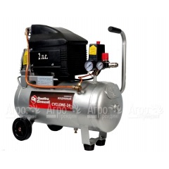 Компрессор поршневой Quattro Elementi Cyclone-24 в Новосибирске