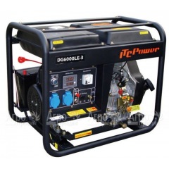 Дизельный генератор ITC Power DG6000LE-3 в Новосибирске