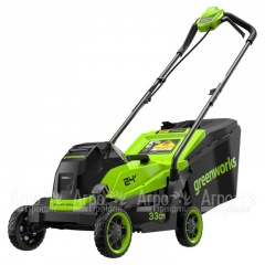 Газонокосилка аккумуляторная GreenWorks GD24LM331 (без аккумулятора и зарядного устройства) в Новосибирске