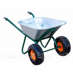 Тачка строительная двухколесная 100-00 VicArt Скорпион c колесами 4.8" в Новосибирске