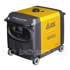 Бензиновый генератор ТСС-Kipor-KGE-7000TС 6,0 кВт (кожух, колеса) в Новосибирске