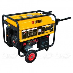 Бензогенератор Denzel GE 4500Е 4 кВт в Новосибирске