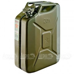 Канистра Звезда 20 л с фиксатором (металл 0.8 мм) в Новосибирске