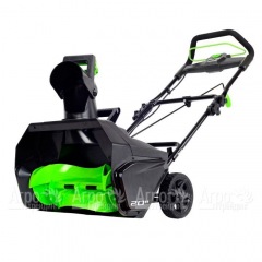 Снегоуборщик аккумуляторный GreenWorks GD80SB 80V с АКБ 2А/ч и ЗУ в Новосибирске