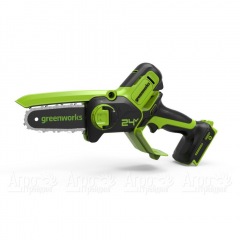 Аккумуляторная пила GreenWorks GD24CS15 5.9" в Новосибирске