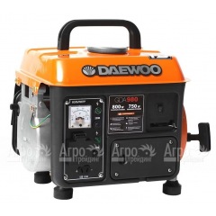 Бензогенератор Daewoo GDA 980 0.75 кВт в Новосибирске