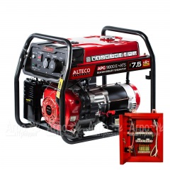 Бензогенератор Alteco APG 9800 E + ATS 7 кВт в Новосибирске