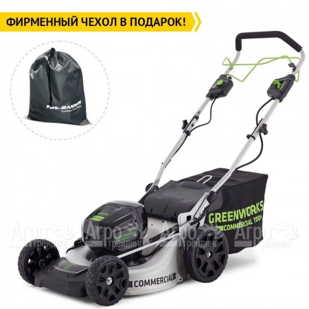 Газонокосилка аккумуляторная GreenWorks GC82LM51 (без батареи и зарядного устройства) в Новосибирске