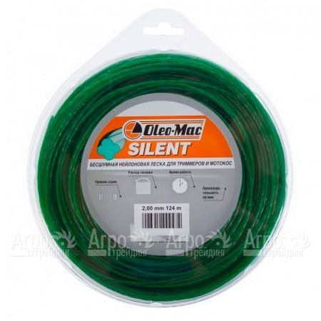 Леска 2.4 мм 88 м Black Titanium Twist для триммеров Oleo-Mac  в Новосибирске
