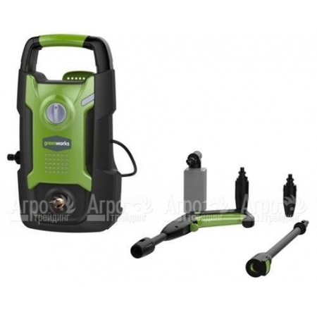 Мойка высокого давления GreenWorks GPWG1 100 бар  в Новосибирске