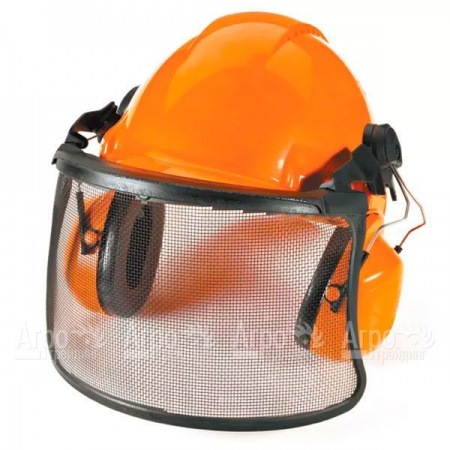 Шлем защитный в комплекте с наушниками и забралом SE3782 в Новосибирске