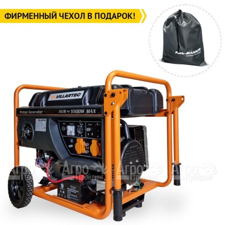 Бензогенератор Villartec GG6300 5 кВт в Новосибирске