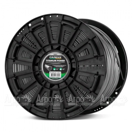 Профессиональная леска Titanium Power круглая 3 мм 992 м для триммеров Caiman  в Новосибирске