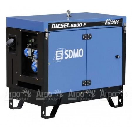 Дизельгенератор SDMO Diesel 6000 E Silence 5.2 кВт  в Новосибирске