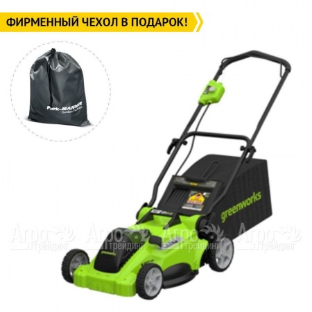 Газонокосилка аккумуляторная GreenWorks GD40LM16X (без аккумулятора и зарядного устройства) в Новосибирске