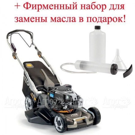 Газонокосилка бензиновая Stiga Twinclip 50 SEQ в Новосибирске