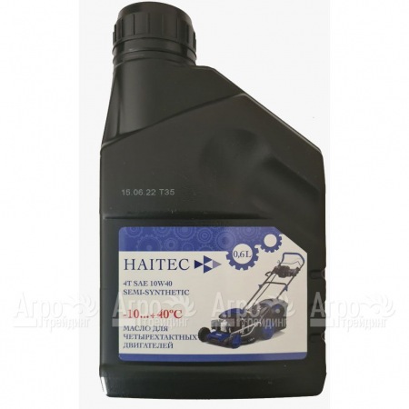 Масло полусинтетическое Haitec 4T 10w40 0.6 л для четырехтактных двигателей  в Новосибирске