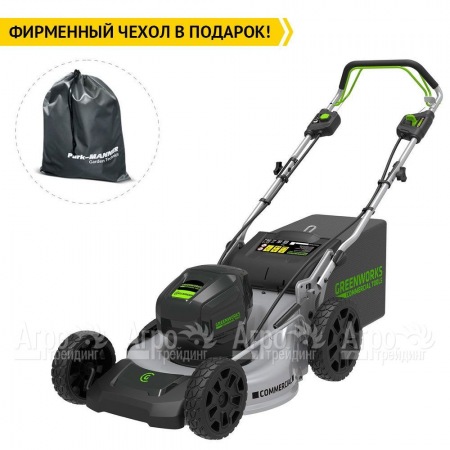 Газонокосилка аккумуляторная GreenWorks GC82LM46SP (без батареи и зарядного устройства) в Новосибирске