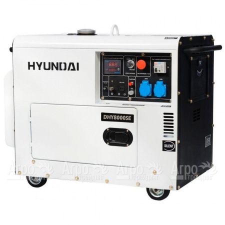 Дизельгенератор Hyundai DHY 8000SE 5,5 кВт в Новосибирске